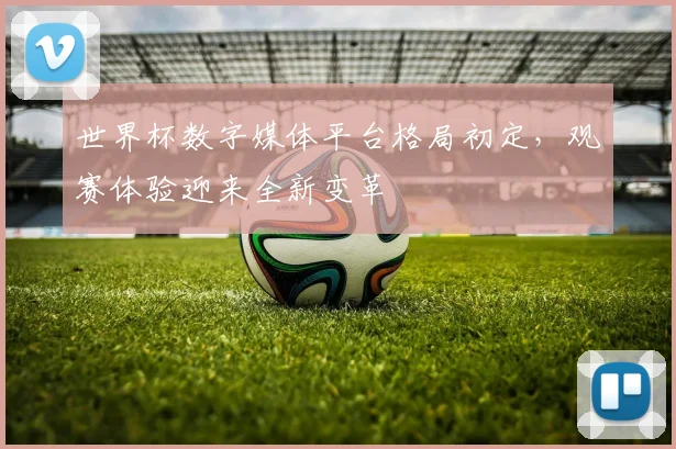 世界杯数字媒体平台格局初定，观赛体验迎来全新变革